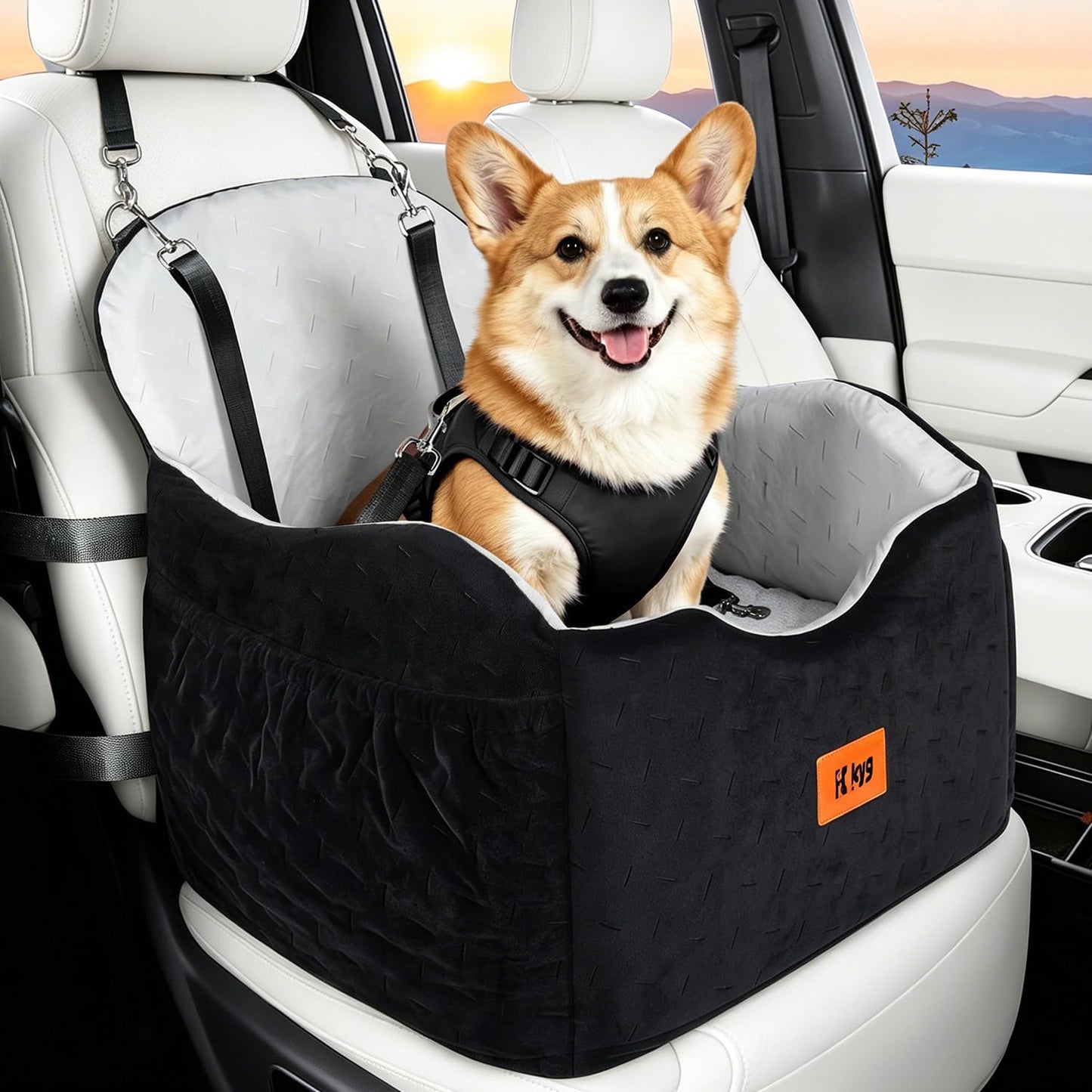 KYG Dog Car Seat — All-Season Comfort & Safety