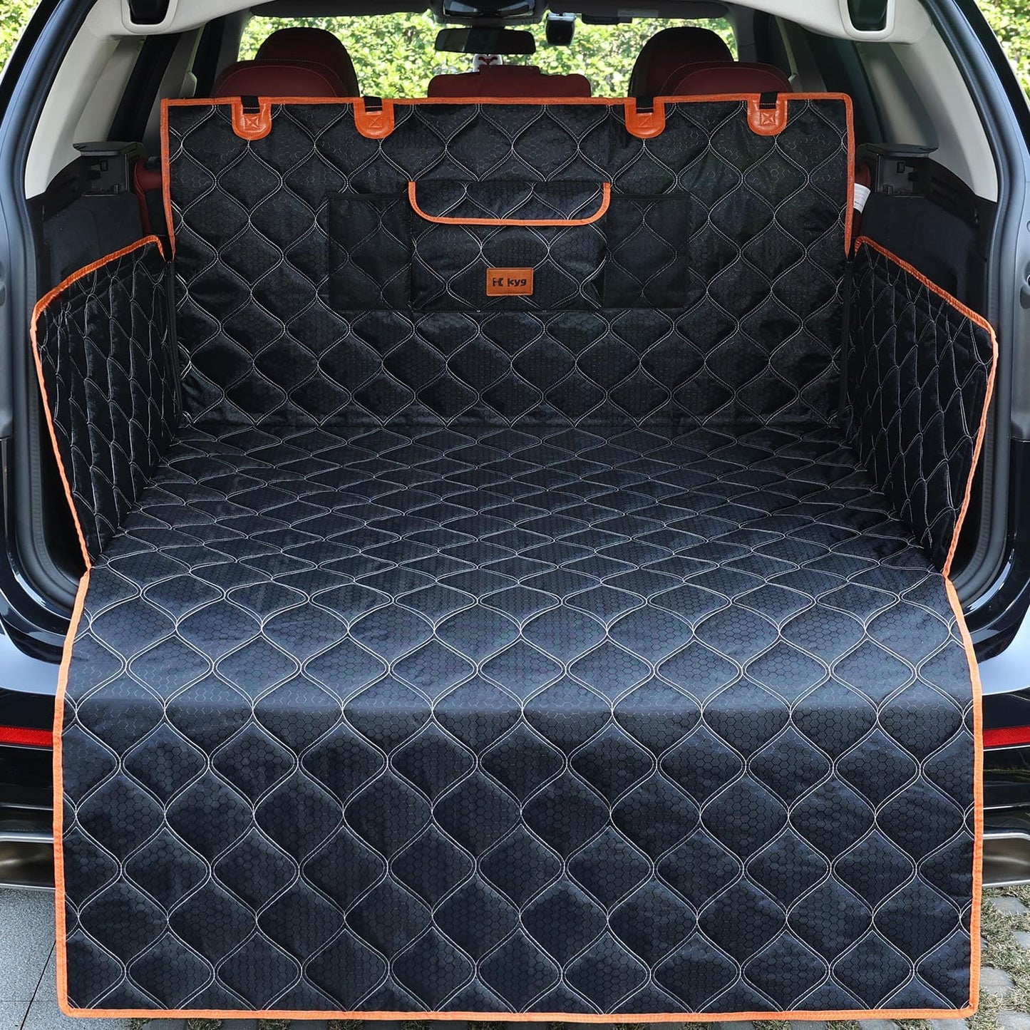 KYG Dog Car Boot Liner — 360° Protection, Non-Slip & Waterproof